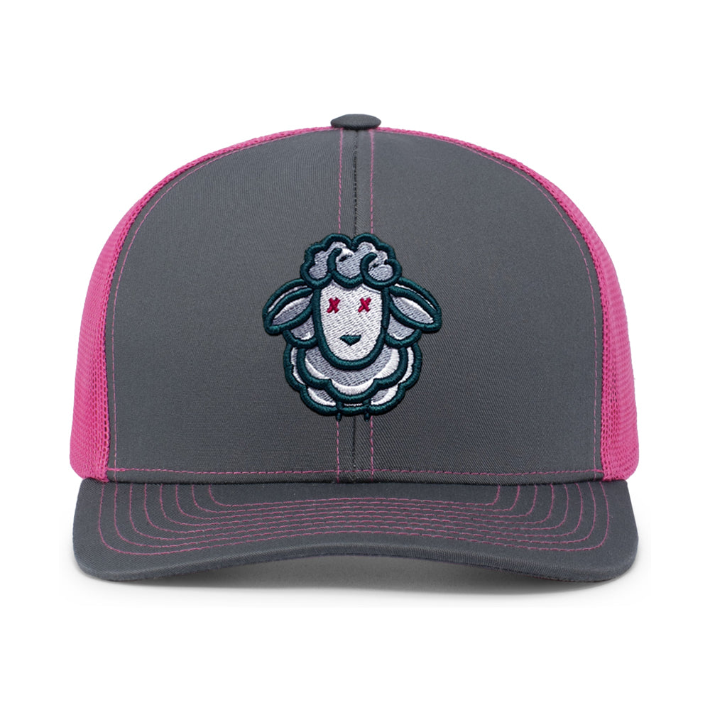 Dead Sheep Trucker • Grey/Pink