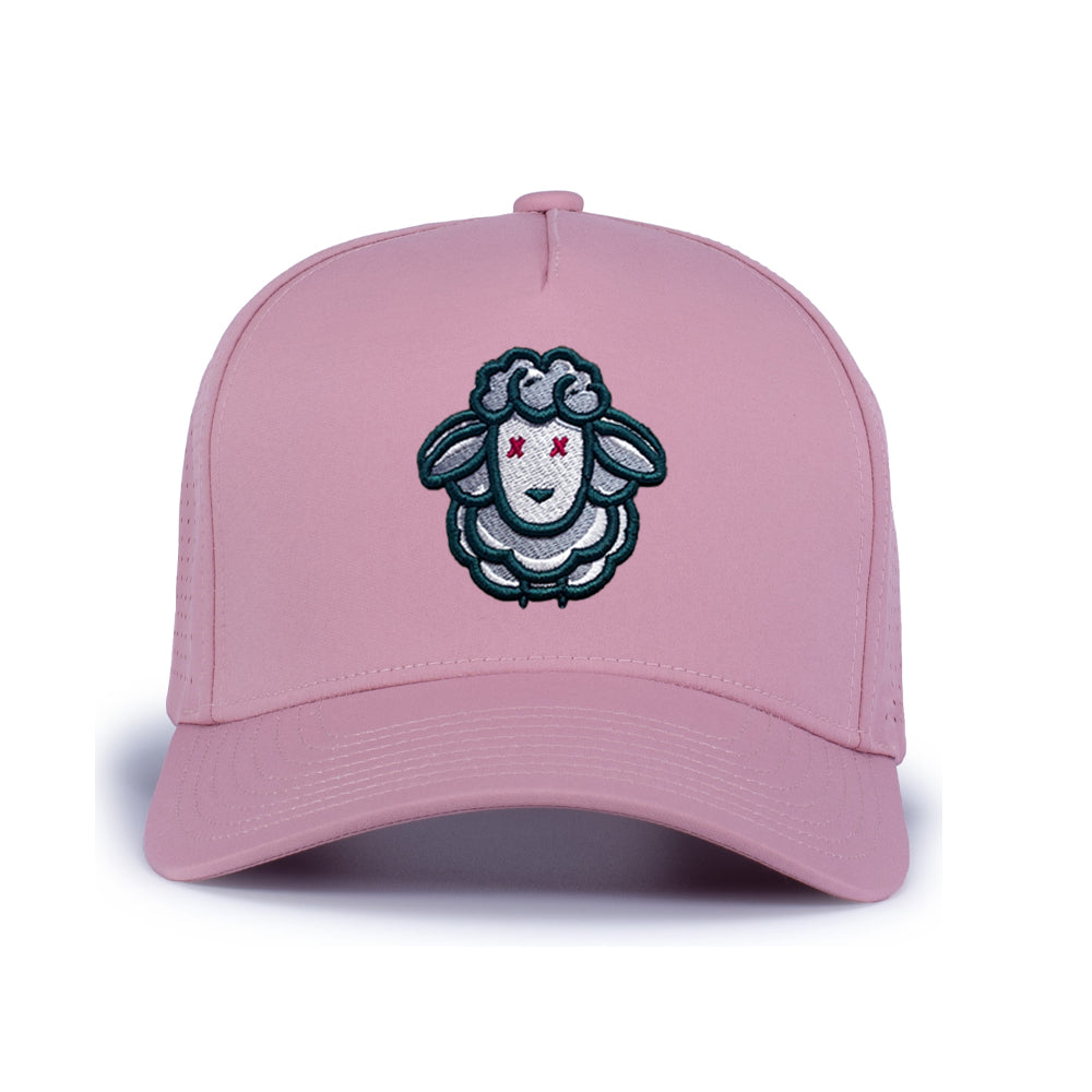 Dead Sheep Snapback • Light Pink