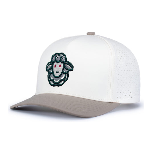 Dead Sheep Snapback • Cream + Khaki