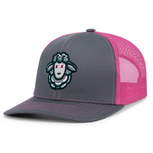 Dead Sheep Trucker • Grey/Pink
