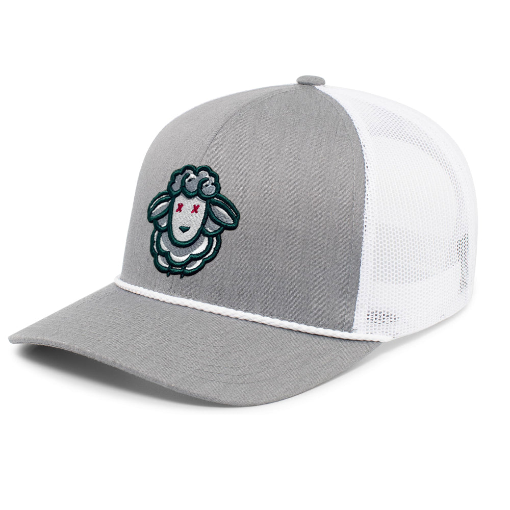 Dead Sheep Braid Trucker • Rainy Grey