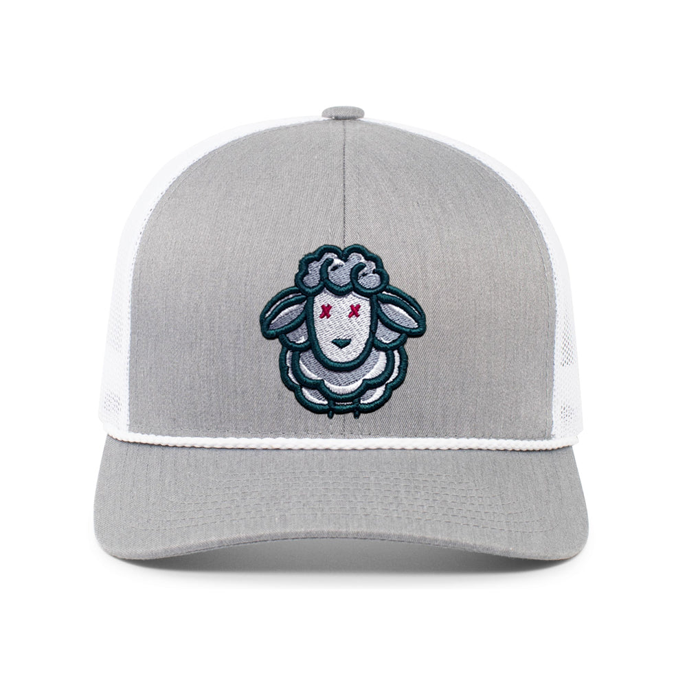 Dead Sheep Braid Trucker • Rainy Grey